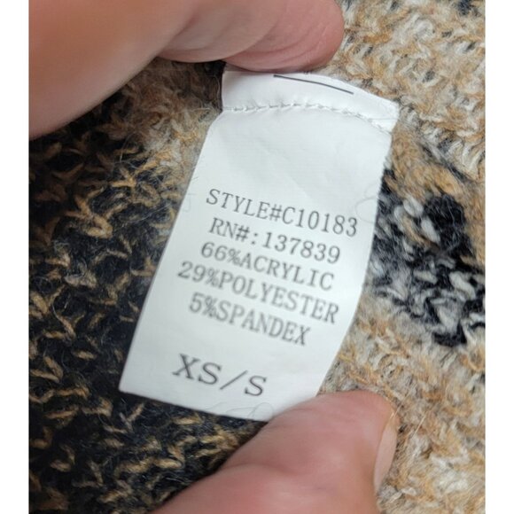 Altar'd State Leopard Print Open Front Knit Cardigan - Picture 15 of 16